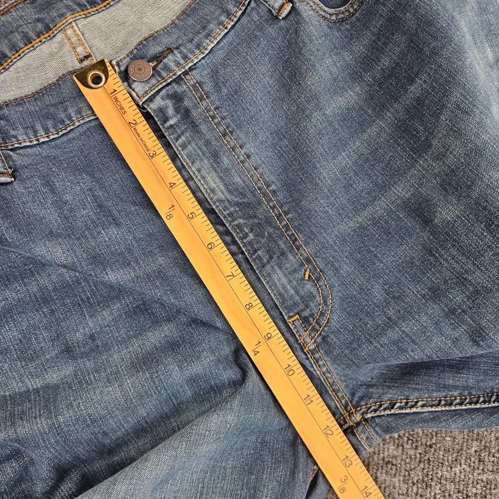 Levis 541 Jeans Men's 42x36 Athletic Taper Dark Wash Stretch Denim Casual Blue